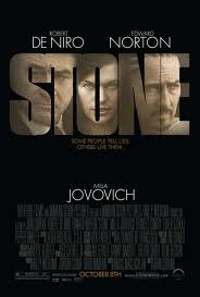 Stone Stone with Robert Deniro, Milla Jovovich and Edward Norton