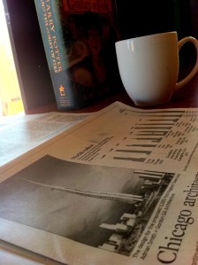 Over Morning Coffee with The Chicago Tribune